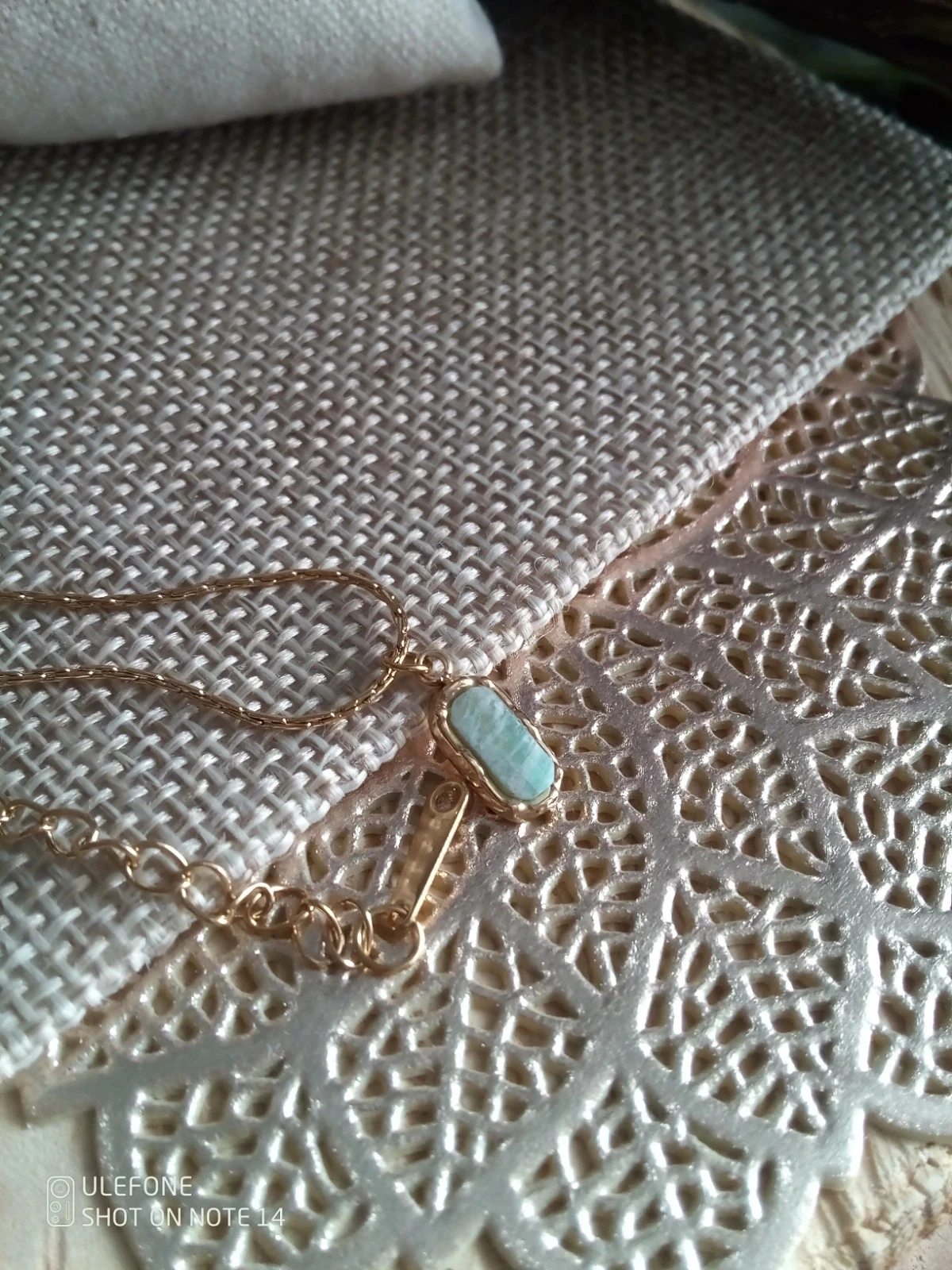 Collier pierre d'amazonite – photo 4
